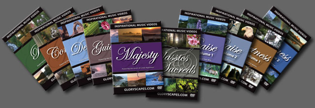 Get 9 Year 'Round GloryScapes DVD Videos!